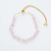 Natürlicher Stein Perlen Schiebeschnallen Armband für Damen Mode Handgewebt Verstellbar Sommer Party Strand Schmuck Geschenk Armband
