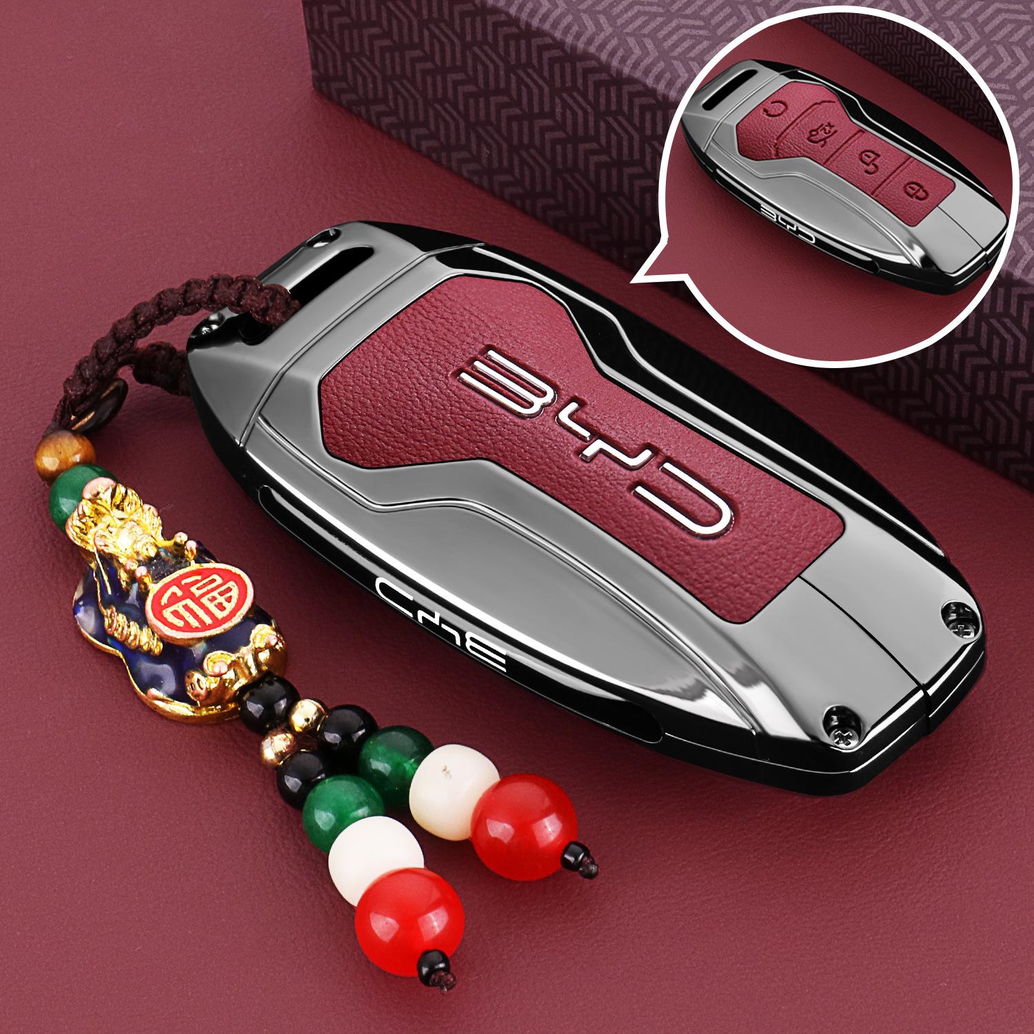 

BYD Seagull Car Key Shell Cover for Han, Qin Plus, Dolphin, Song Pro, Tang, Seal, and 06dmi Models