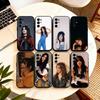 Amerikanische Sängerin C-Camila C-Cabello Handyhülle Für Samsung S25,S24,S21,S22,S23,S30,Ultra,S20,Plus,Fe,Lite,Note,10,Schwarze Hülle
