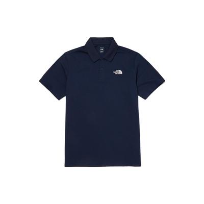 Polo Shirts Men's Blue Polo Collar Moderate Straight Fit NT7PN02B