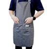 Striped Cotton Linen Household Apron