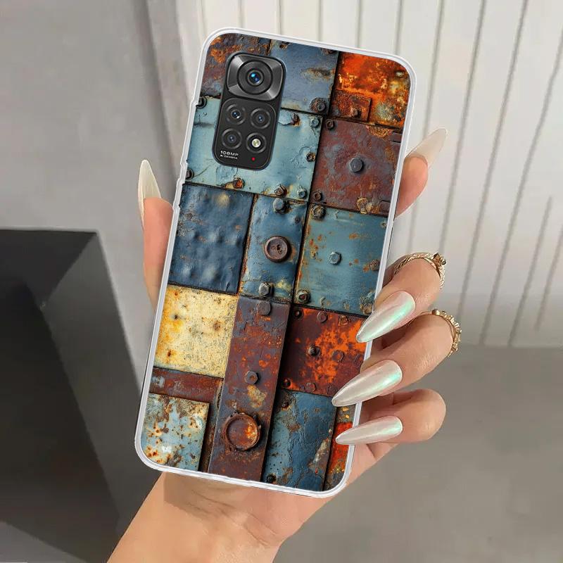 

Vintage Industrial Style Rusty Pattern Phone Case for Xiaomi Redmi Note 15 14 14S 13 12S 12 Pro 11S 11 Plus 11T 11E 10S Soft Fun Redmi Note 14 4G