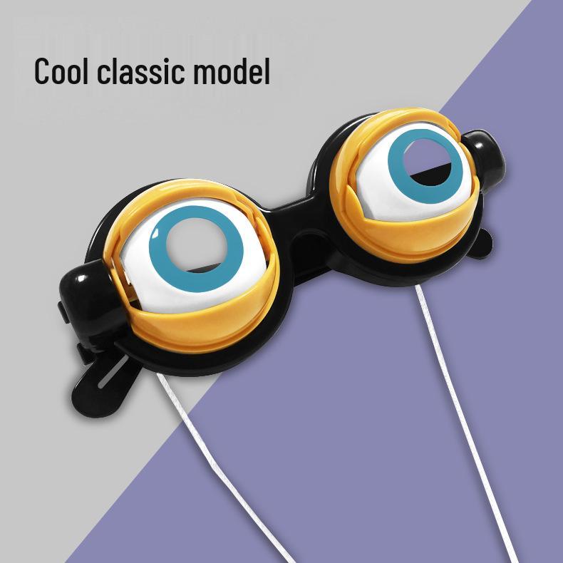 TikTok-Stil Verrückte Augen Neuheit Streichbrille - Kreatives Lustiges Spielzeug für Kinder