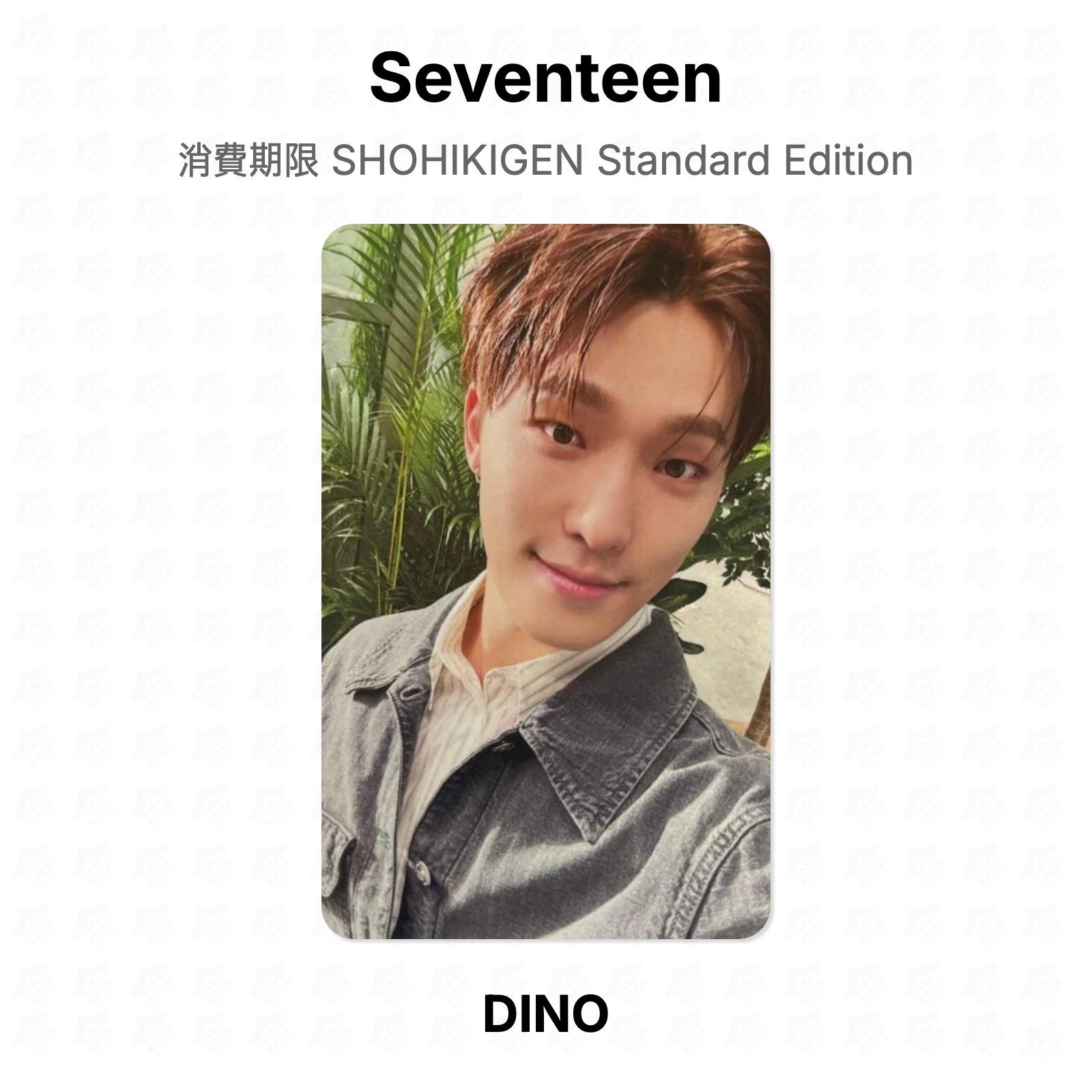 Seventeen SHOHIKIGEN Standard Edition Official Photocard DINO