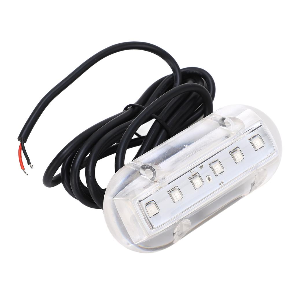 Blaue LED Unterwasserlicht IP68 Wasserdichte Marine Beleuchtung Lampe für Boot Yacht DC12V 1,1 W 18LM