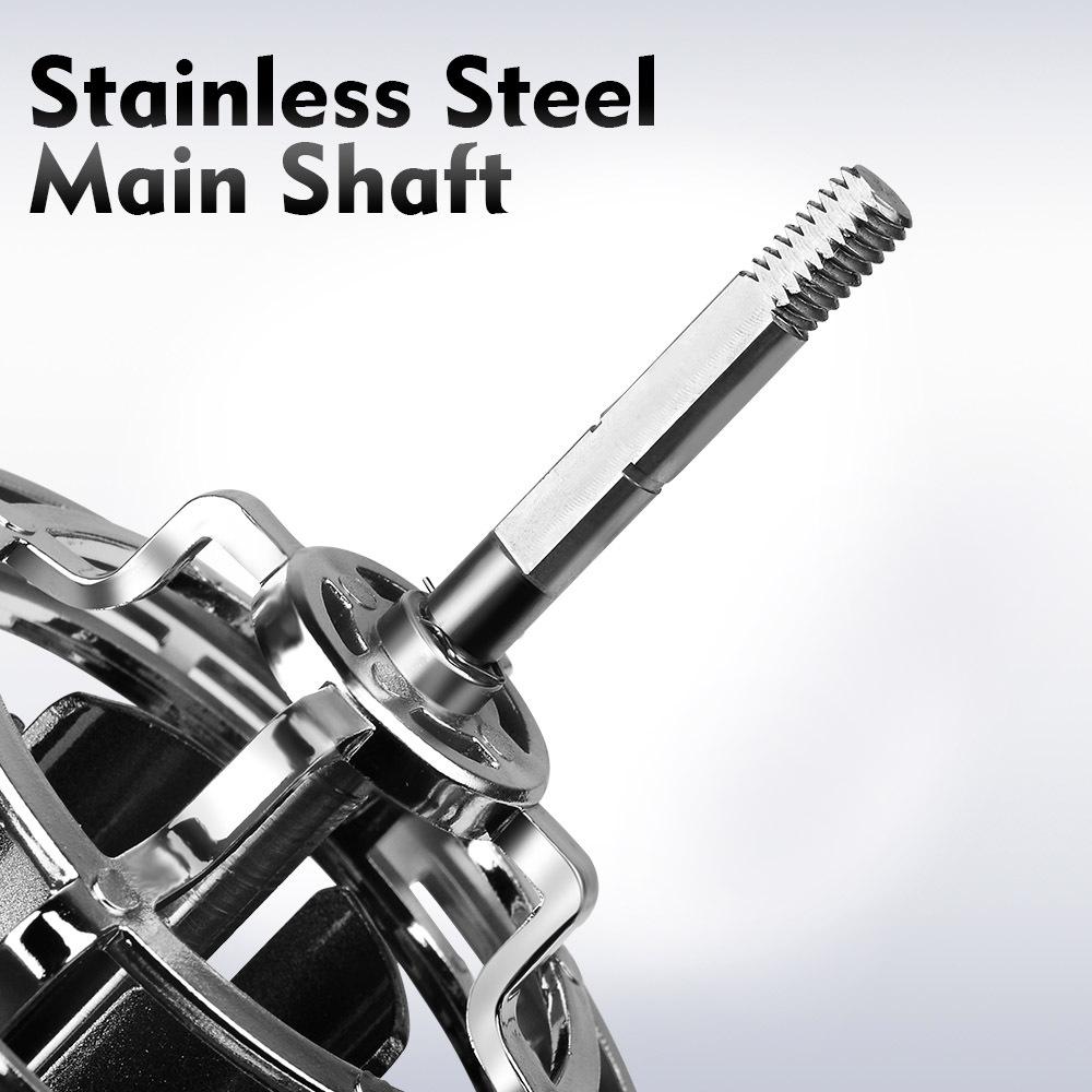 Metal Fishing Wheel 4.8:1 Ultra Long Throw Fishing Wheel 6+1BB 18KG Pull Fishing Wheel Sea Fishing Boat Fishing Wheel