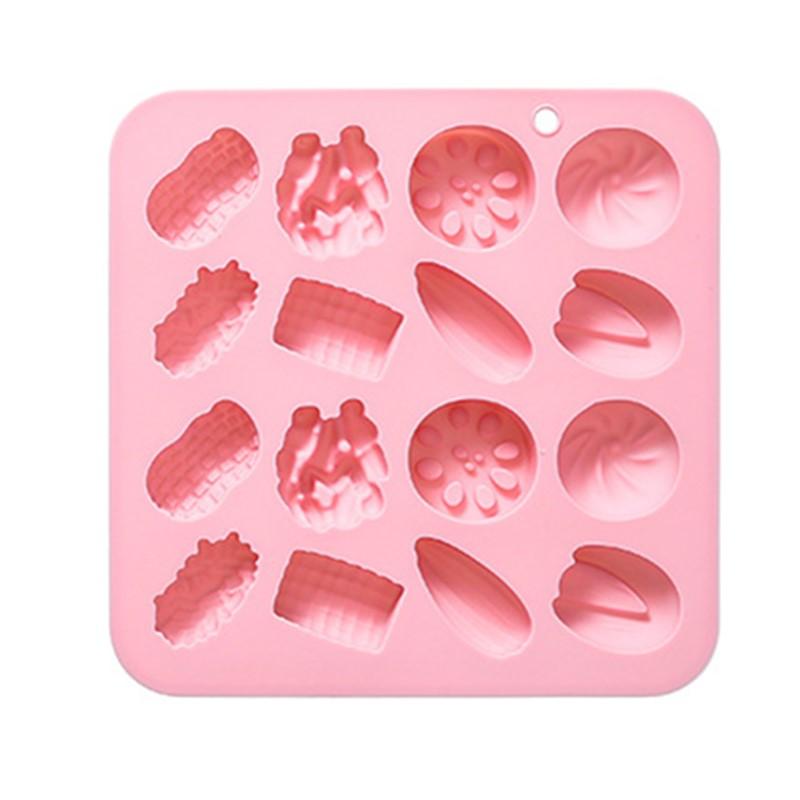 Creative 3D Nut Silicone Mold Walnut Almond Cashew Hazelnut Fondant Cake Chocolate Mold Cake Decoration Accessories Baking Tool