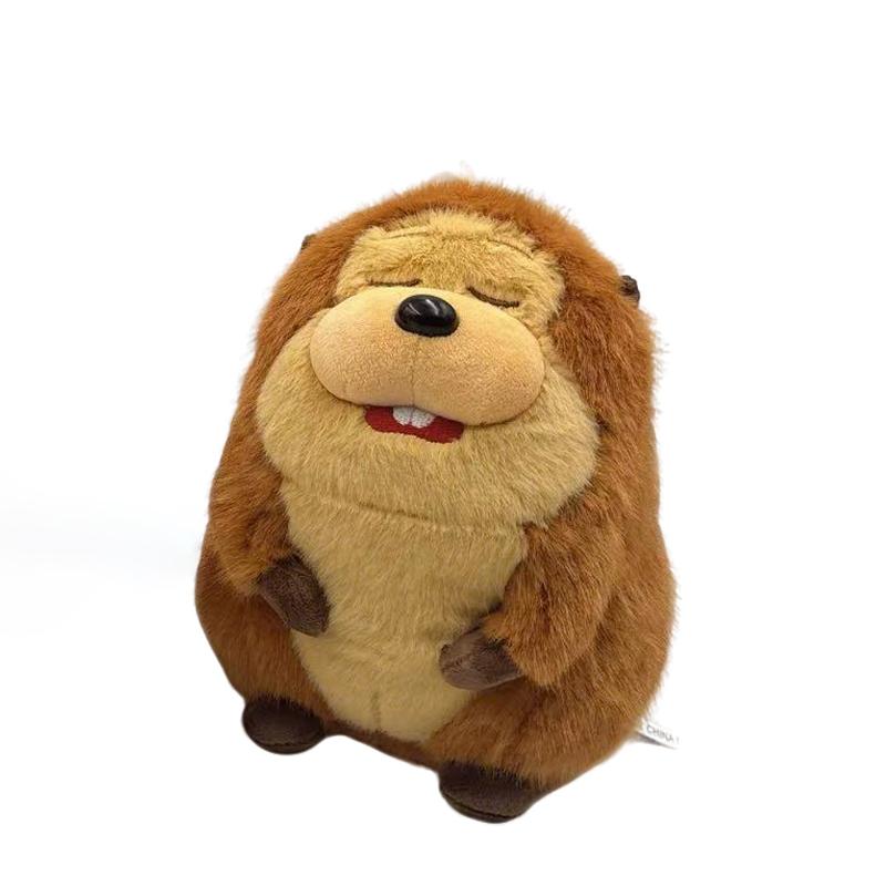 Neue Hoppers Biber Plüschtiere Anime Film Merchandise Exquisite Tierfiguren Sammlerstücke für Fans Geburtstagsgeschenk für Kinder