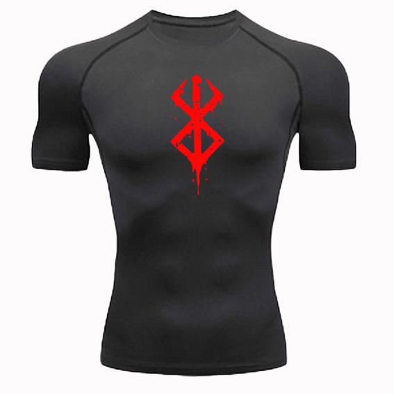2025 Men's Quick-Dry Running T-Shirt: Breathable, Sweat-Wicking, Tight-Fit Gym Base Layer