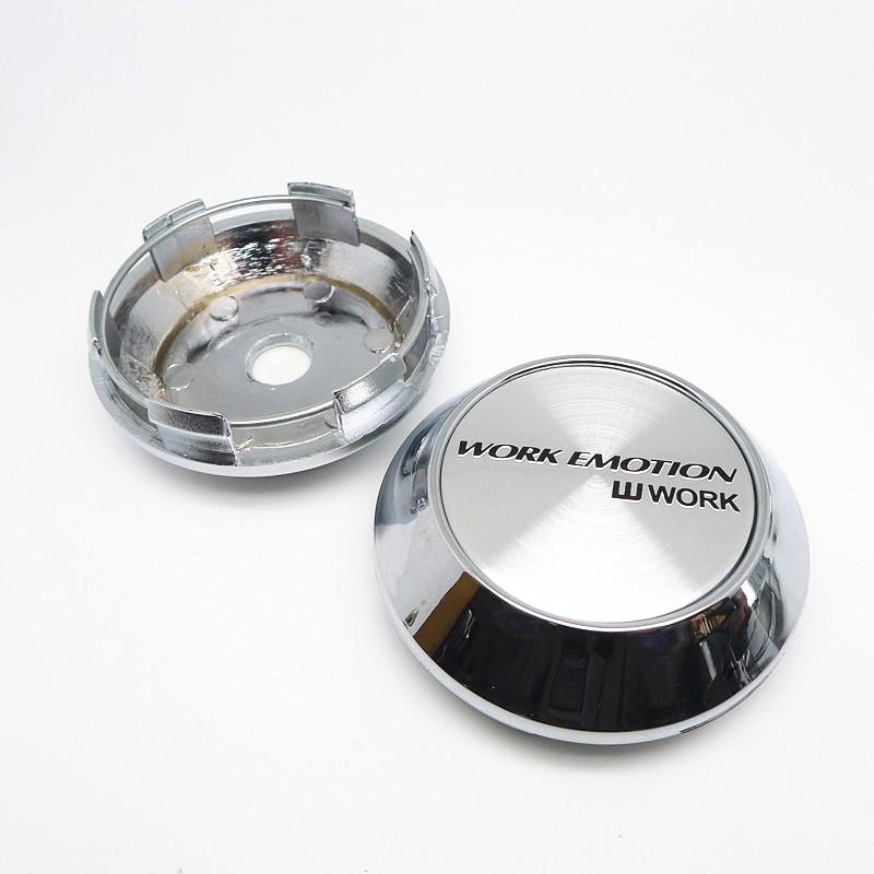 4pcs 65mm Car Wheel Hub Cover Center Caps for VS W Work Emotion X7 Racing Styling Badge Emblem Accessories