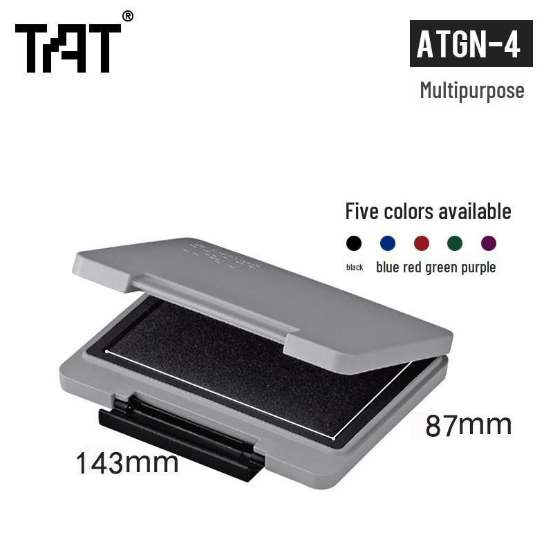 Shachihata Quick-Dry Oil-Based Waterproof Stamp Pad for Multi-Purpose Use