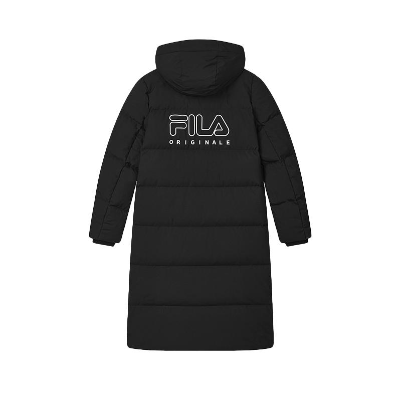 New FILA ORIGINALE Down Jacket Women's Jet Black F11W449906FBK