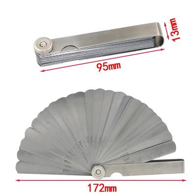 MusicianAtHeart Luthier FEELER GAUGE SET Bundwippe Saitenhöhe Gitarrenwerkzeug