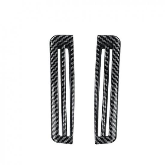 Carbon Fiber ABS A Pillar Air Vent Outlet Trim Cover For Kia Sorento 2016-2020