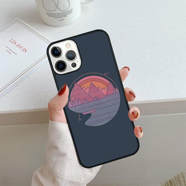 Star Lake Mountain Phone Case For iPhone 17 Air 14 15 16 13 12 Cover For Apple 14 15 16 Pro Max Plus Coque