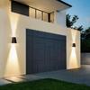 Outdoor Solar 5-Head Two-Way Wall Wash Light