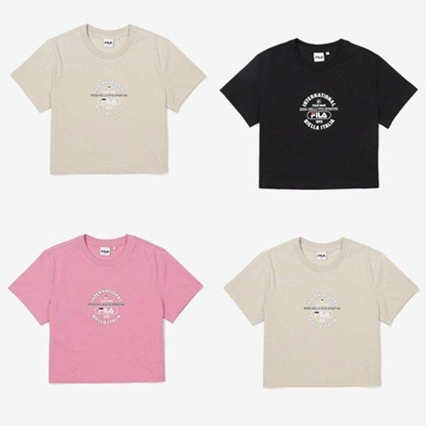 Fila Women S Crop ShorT Sleeve T ShirT fS2rSf2153f