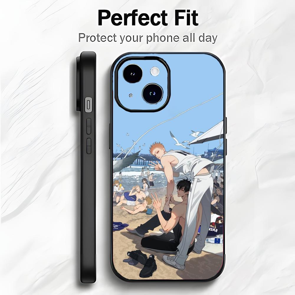 Popular Manhua 19 D-Days Phone Case Phone Case Soft Packaging Lightweight For iPhone17 16 15 14 13ProMax