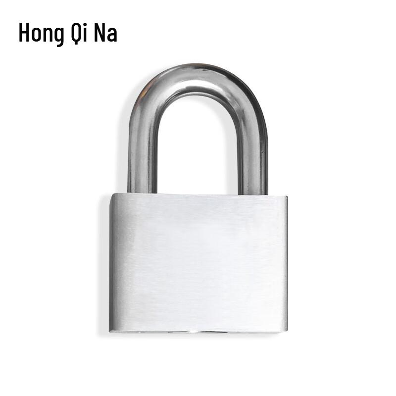 Hongqi 30mm Short Shackle Waterproof 304 Stainless Steel Padlock 50x30x15mm