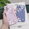 Plum Blossom Phone Case For Xiaomi Poco M6 X6 F6 M5S X5 F5 F4 X4 M5 M4 F3 X3 M3 F2 X2 Pro C40 4G 5G GT Liquid Silica Cover