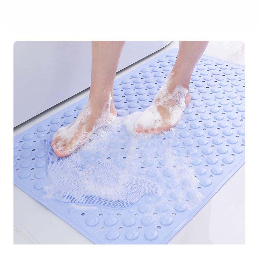 Koupelnová protiskluzová podložka Koupelnová sprchová podložka Sprchový kout Vodotěsná a protipádová podložka na nohy Domácí toaleta s přísavkou Podlahová rohož