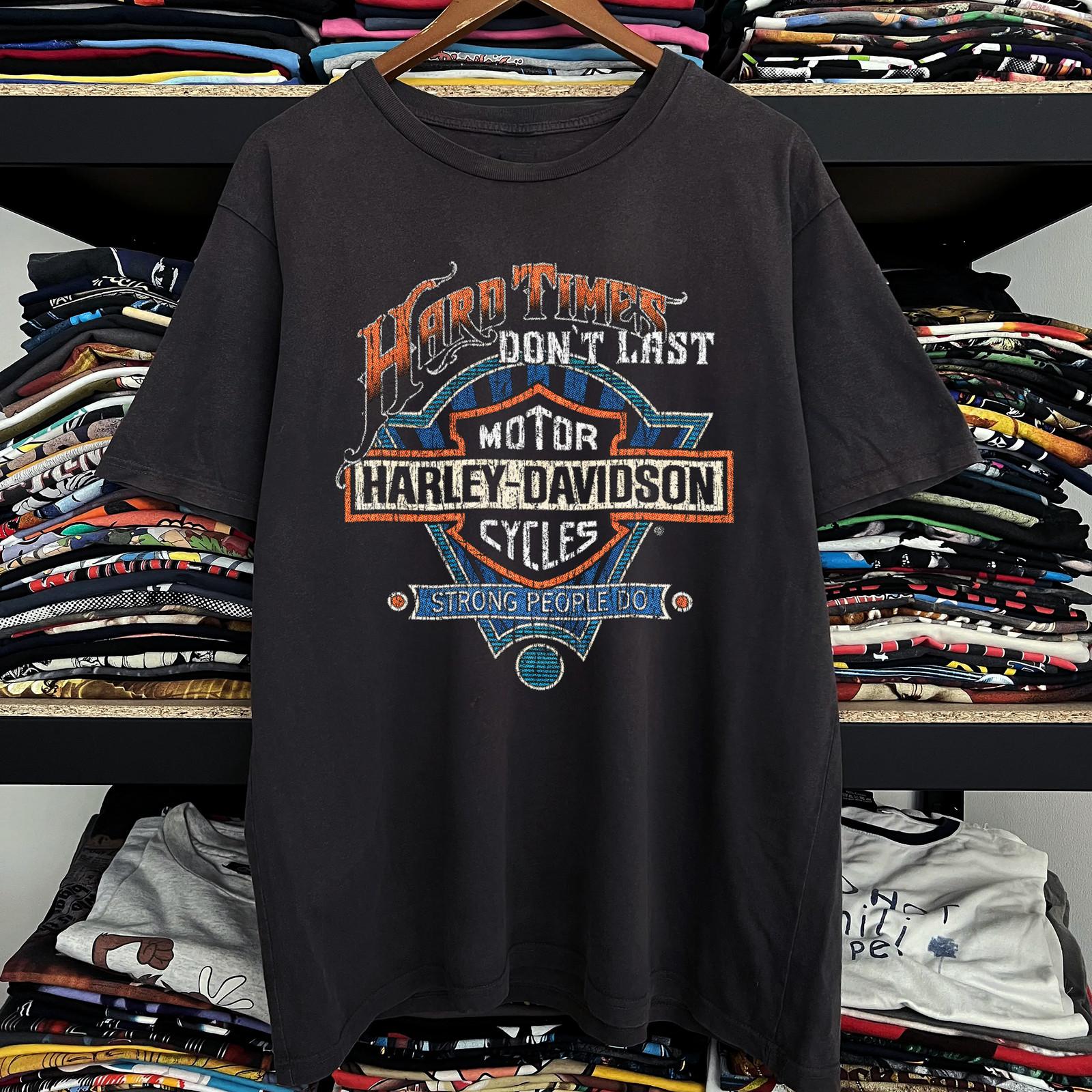 HD Hard Times Rare T-Shirt Black S 3XL