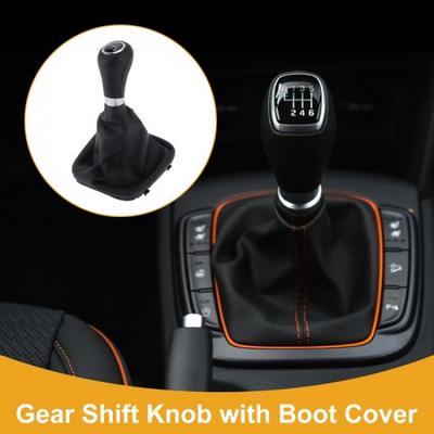 6 Speed Gear Shifter Knob with Cover for Mercedes-Benz C-Class 2000-2007 Plastic