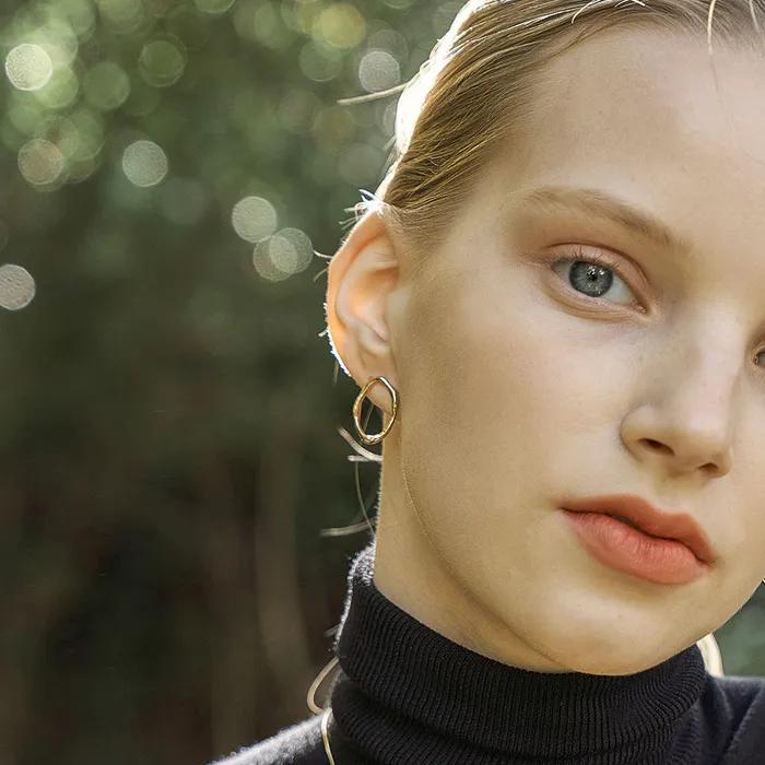 COTOIT_[FLOW] Oval Earring