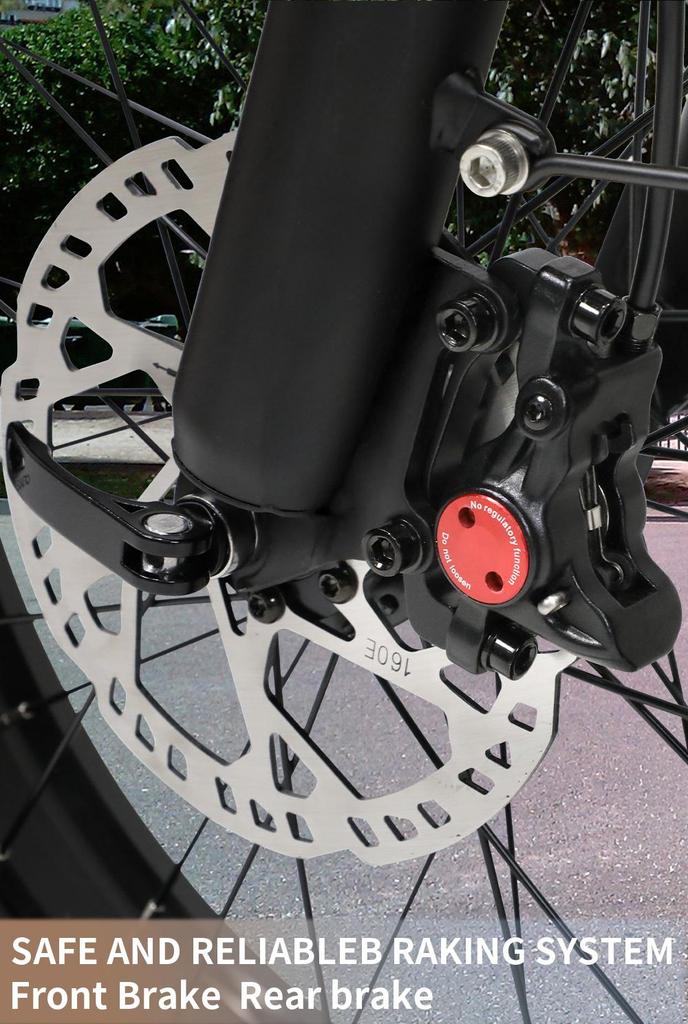 OneSport W66 Retro electric bike 20", 500W motor, 48V 13.5Ah battery, range 40-100 km, full suspension, LED display