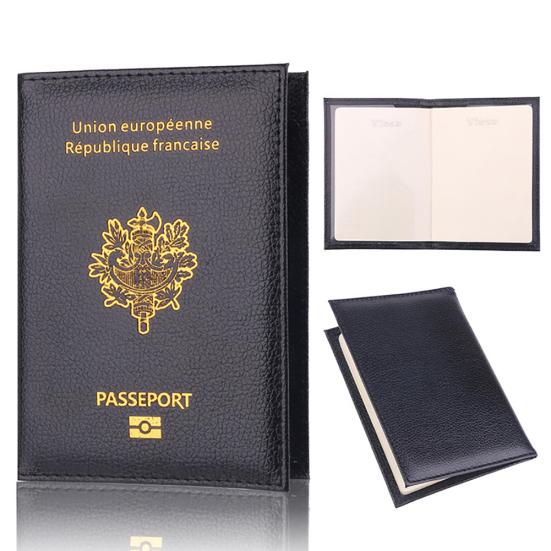 Portable Passport Bank Credit Card Document Cover Holder Case Travel Protector