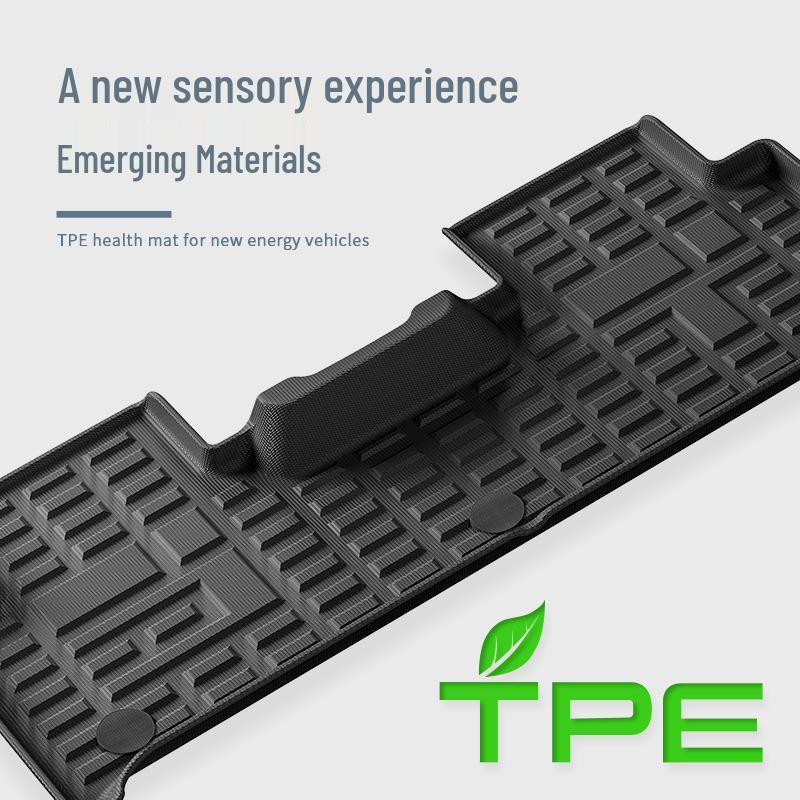 Compatible TPE Floor and Trunk Mats for 23-24 Jetour Traveler/Shanhai T2
