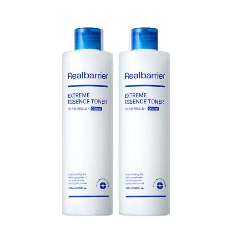 [Real Barrier] Extreme Essence Toner (200ml x 2ea Set) – 5-Layer Hyaluronic Acid & Triple Ceramide Hydrating Barrier Toner