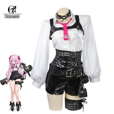 Hra Nikke Goddess Of Victory Yuni Cosplay Kostým Yuni Bojový Kostým Halloween Dámský Párty Outfit