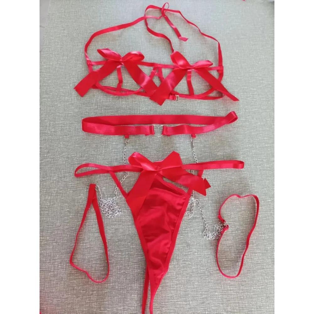 Sexy Lingerie Woman Lace Transparent Underwear Brief Sets Delicate Bra Kit Push Up Breves Sets Sexy Erotic Bras Lingerie Set