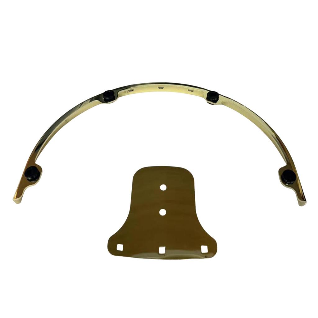 Universal Percussion Drum Set: 10" and 12" Tom-Toms with 6-Lug Suspension Hanger & Bracket Ring