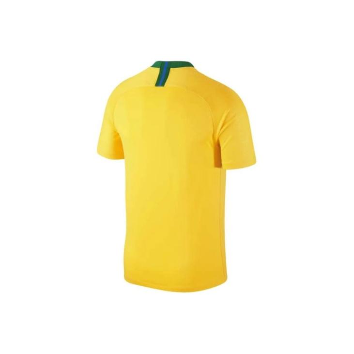 Nike Brazil 2018 Home Fan Version Soccer Jersey Men Tops Yellow 893856-749