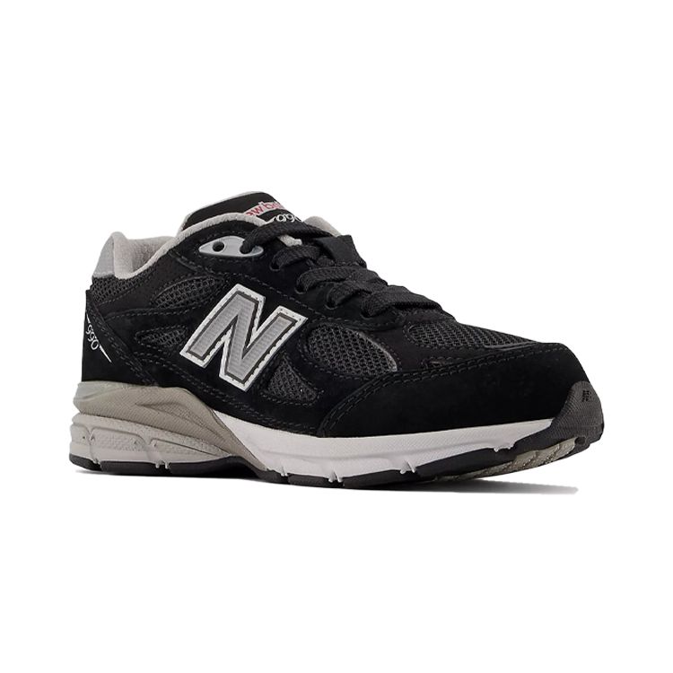 New Balance 990v3 Little Kid Black Grey Kids Sneakers PC990BS3