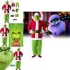 The Grinch Christmas Costume Cosplay Outfit For Adults Holiday Party