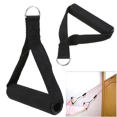 Tricep Rope Cable Gym Attachment Handle Bar Dip Station Resistance Exercise