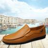 Männer Casual Schuhe Luxus Marke Sommer Echtem Leder Herren Loafer Mokassins Aushöhlen Atmungsaktive Slip On Driving Schuhe