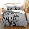 No Game No Life Sora and Shiro Bedding Set Bedroom Soft Modern Bedspreads Comefortable Duvet Cover Quilt Cover And Pillowcase