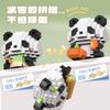 Panda Mikro Stavebnice Constructor Set Čínské Skládací Kostky Domácí Dekorace Hračka pro Děti 6 Až 12 Let Dívčí Sady Dárky