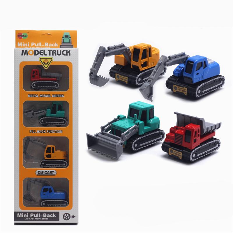 1/64 Alloy Car Miniature Engineering Vehicle Toy Airplane Model Boy Kids Toy Birthday Gift