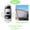 Car Sun Visors For XPeng X9 Accessories 2026 H93 2023-2026 Aluminum Foil Full Coverage Sunshades Anti UV Windshield Window Cover