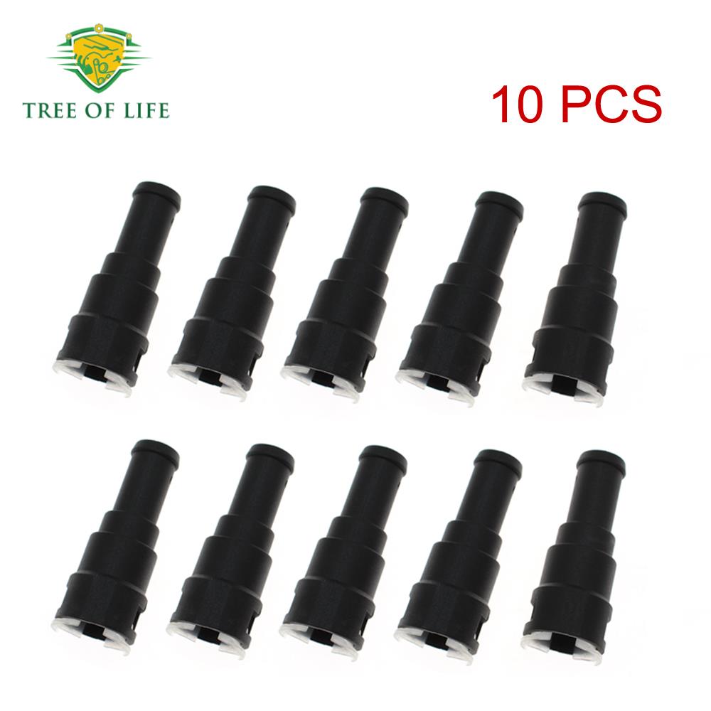 1/2/5/10X Auxiliary Heater Inlet Front Hose Connector For Buick Cadillac Chevy Ford GMC Saab Pontiac Olds 86-09 15119175 800403