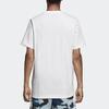 adidas originals Camouflage Logo Printing Short Sleeve White Men's DX3676