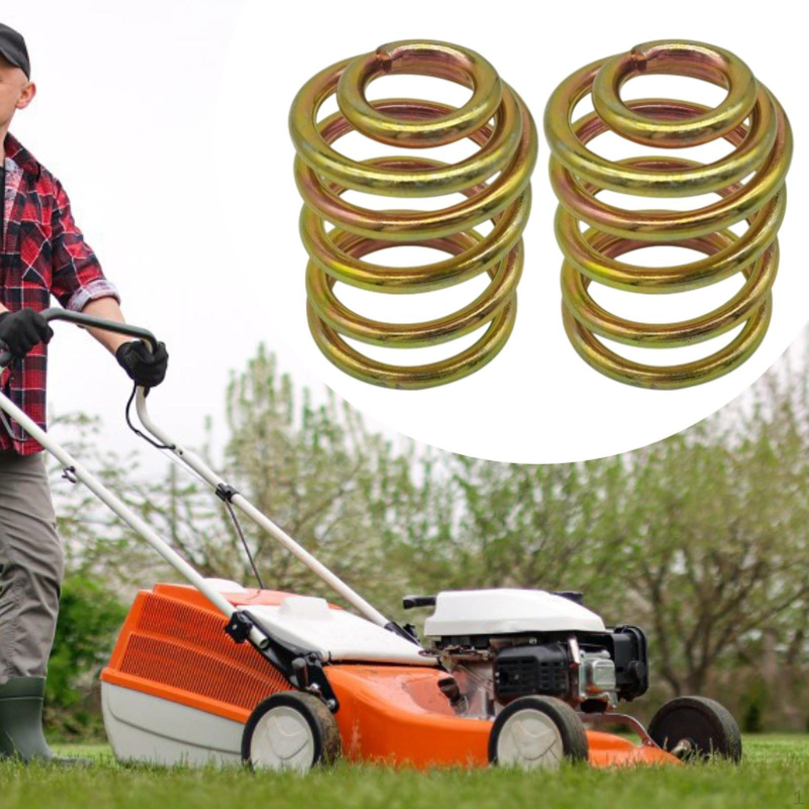 

2 шт. Компрессионные пружины сиденья, Деталь газонокосилки, Расходные материалы, Металл Профессиональный Компактный Сад