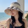 Korean New Hat Summer Seaside Protection Ultraviolet Sun Hat Women's High End Sun Protection Sun Hat