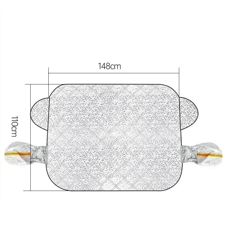 Universal Sunshade Cover Car Windshield Snow Sun Shade Waterproof Protector Cover Car Front Windscreen Cover