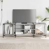 VidaXL TV Cabinet Sonoma Grey 153x37x50 Cm Engineered Wood 837605